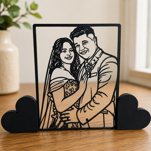 Fotografia Personalizada em Linhas