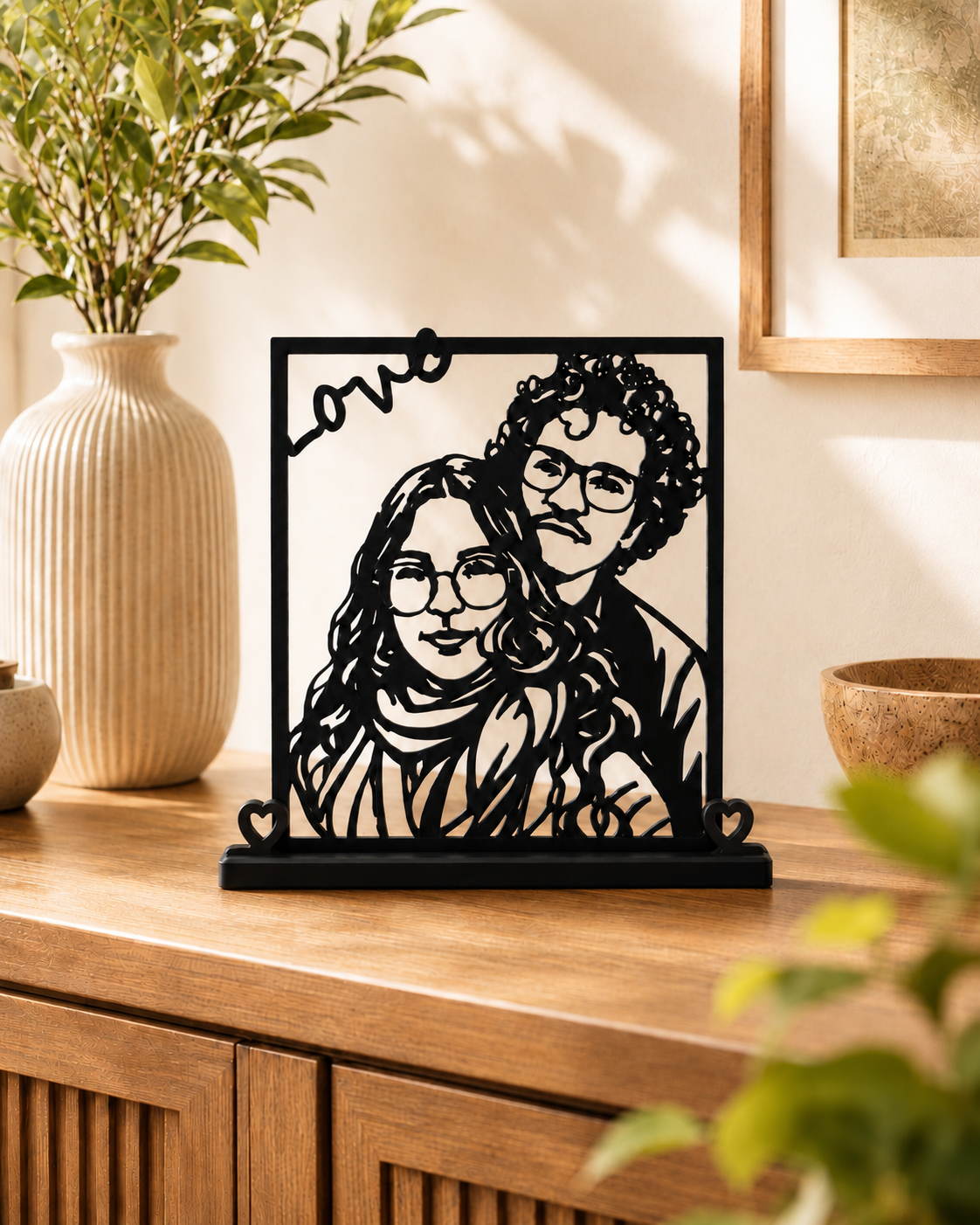 Fotografia Personalizada em Linhas